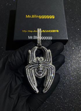 Mr.Blingggggg混镶蜘蛛侠大吊坠