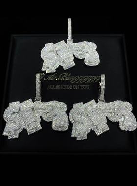 Mr.Blingggggg三元素混镶大吊坠