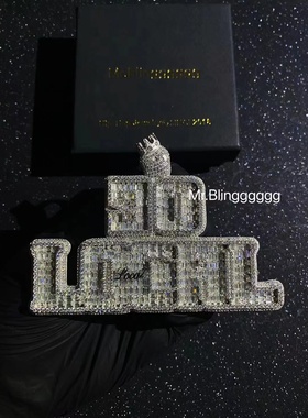 Mr.Blingggggg私人定制字母吊坠