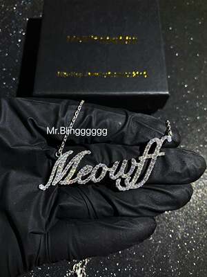 Mr.Blingggggg私人定制字母项链