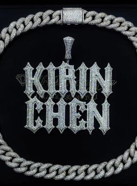 Mr.BlingTRAPSTAR字母拼接吊坠