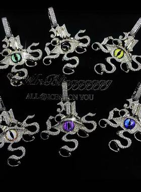 MrBlingggggg彩色荷鲁斯之眼吊坠