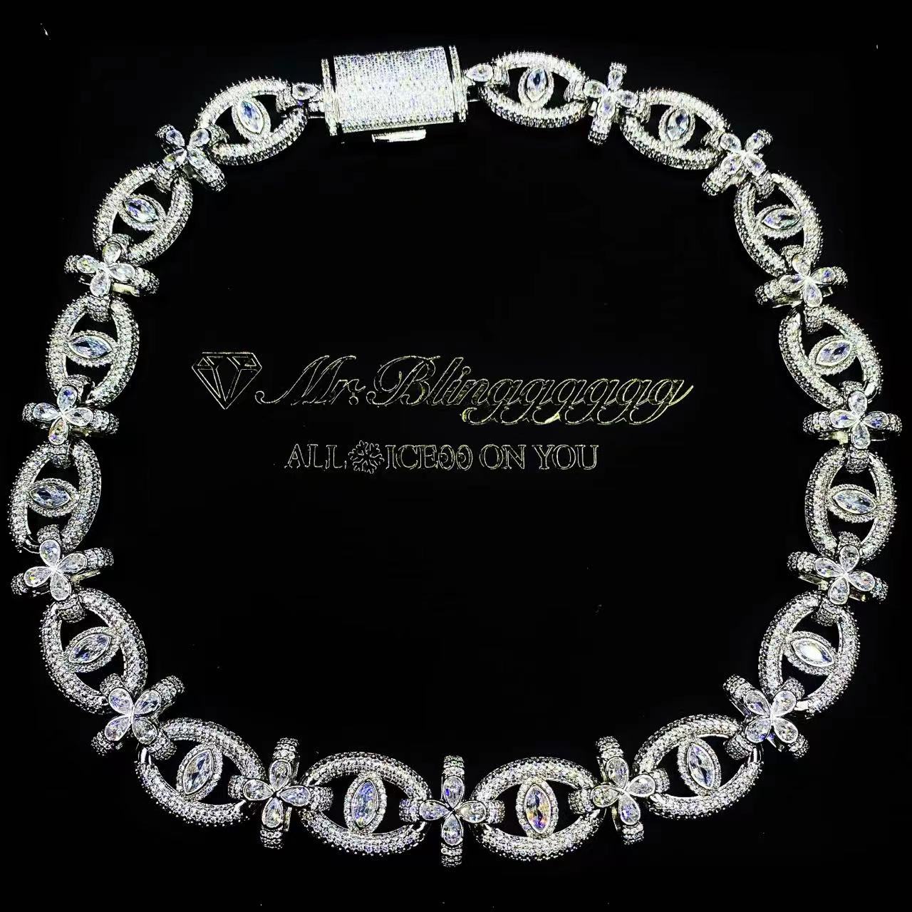 Mr.Bling四叶草全视之眼古巴链