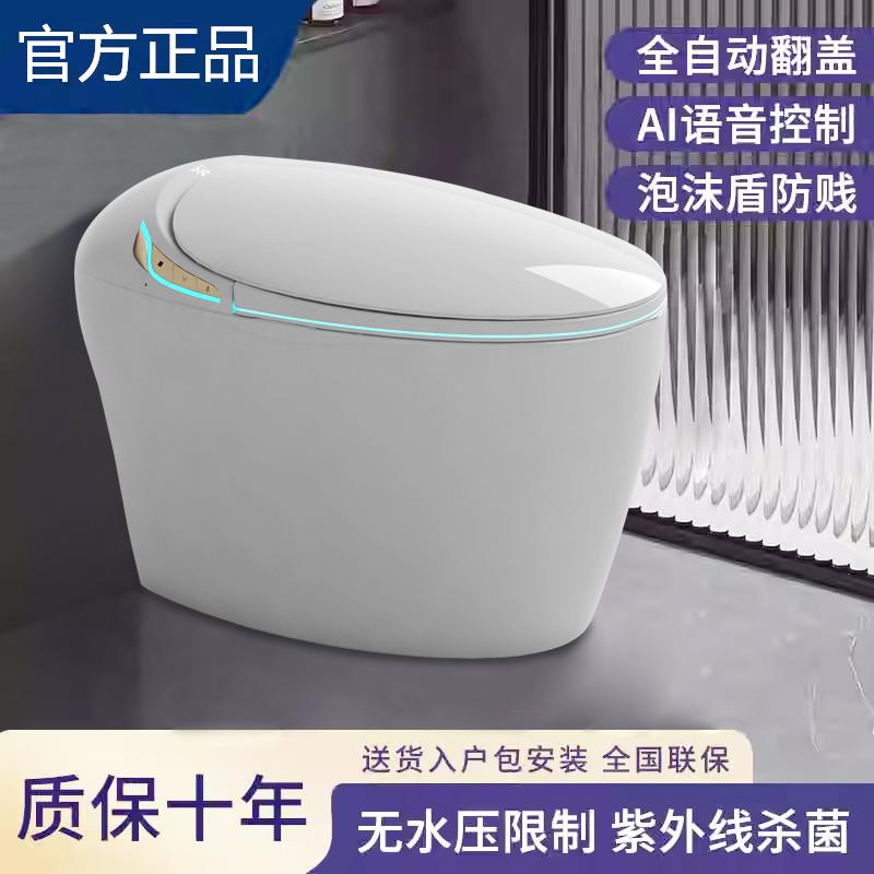 智能蛋形无水压限制坐便器