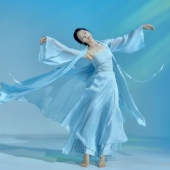 大摆纱衣古典舞纱衣纱裤 宽袖 琵琶袖 粉墨千秋