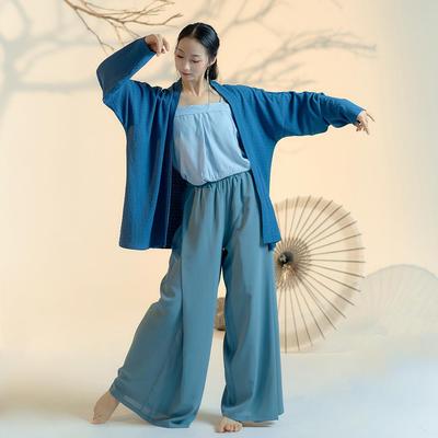 搭配宋裤成人夏季改良汉服新中式