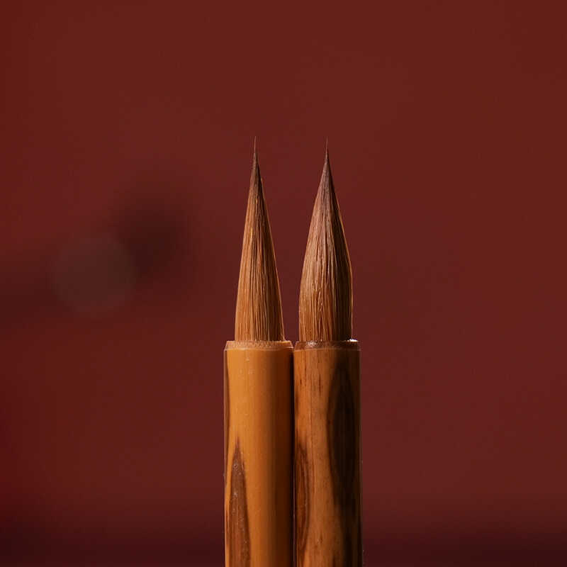 鹏誉轩【策仗探幽】专业级纯狼毫小楷勾线毛笔文征明灵飞经瘦金体