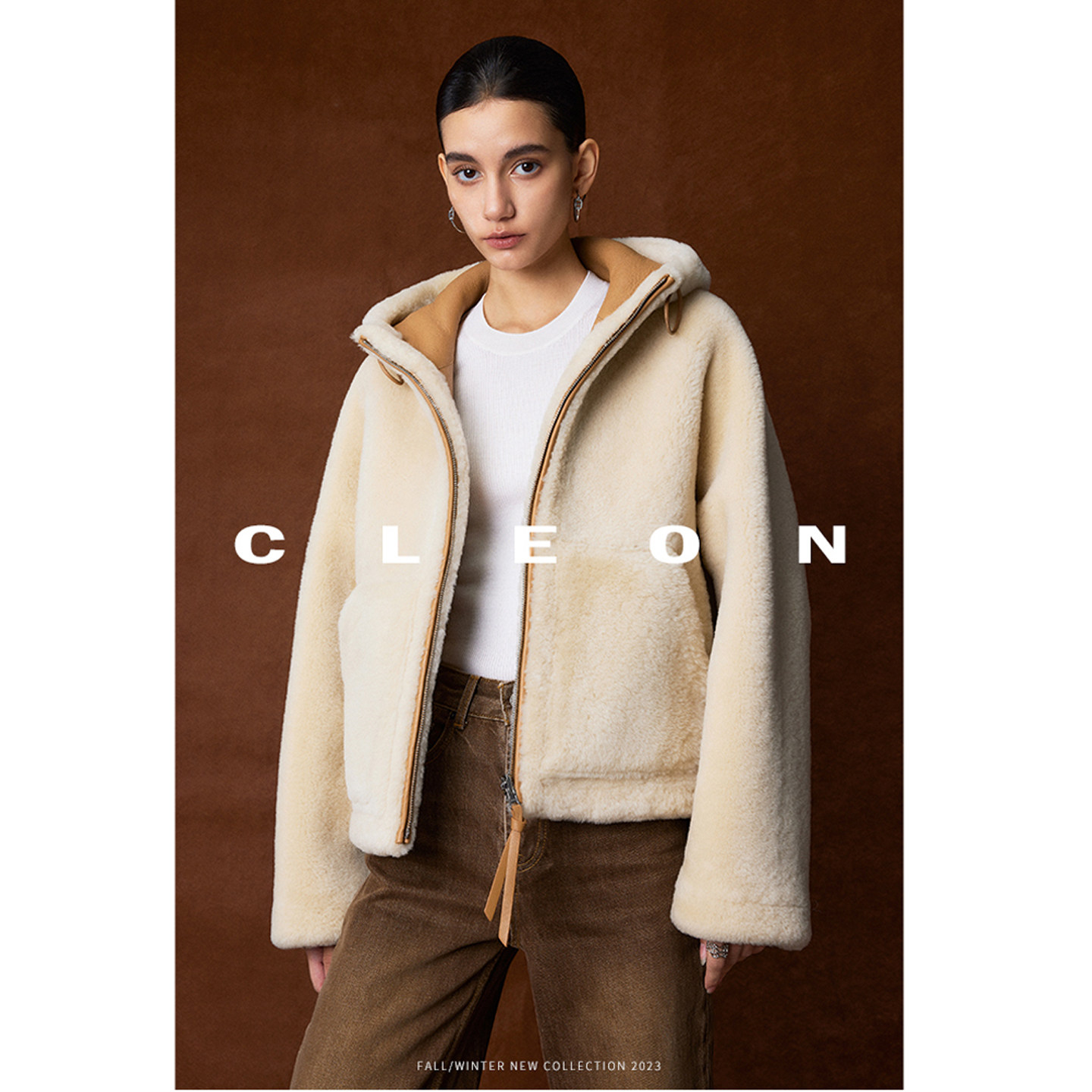 BTRS M丨海宁连帽保暖羊毛皮毛一体外套女年轻款小个子毛绒绒皮草,女装/女士精品,皮草,淘宝优惠券,粉丝福利购,淘宝优惠卷