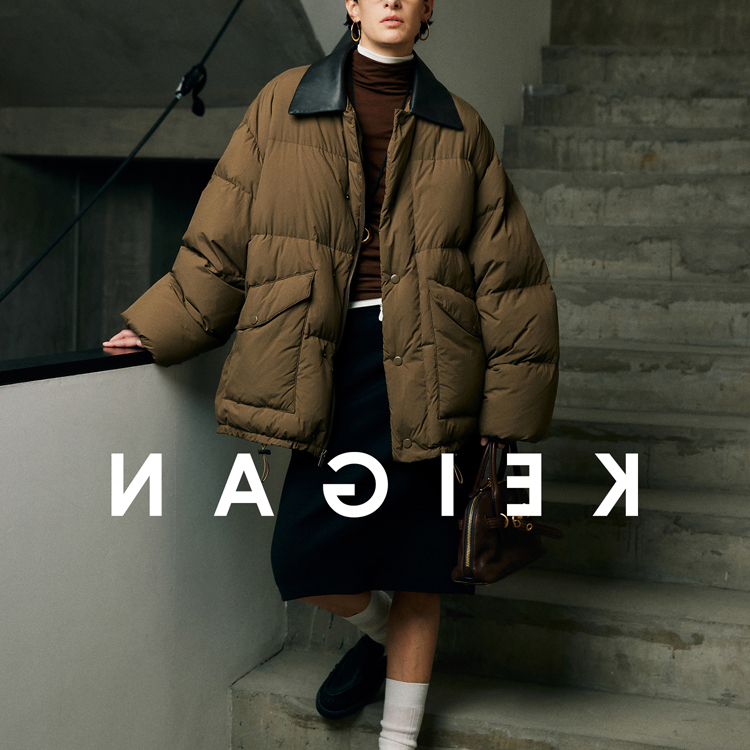 BTRS M丨时髦御寒保暖白鹅绒MIU风拼皮领宽松面包羽绒服女款冬季