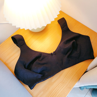 微瑕处理＃大码胖MM孕妇妈妈内衣背心式超薄文胸纯棉学院少女胸罩