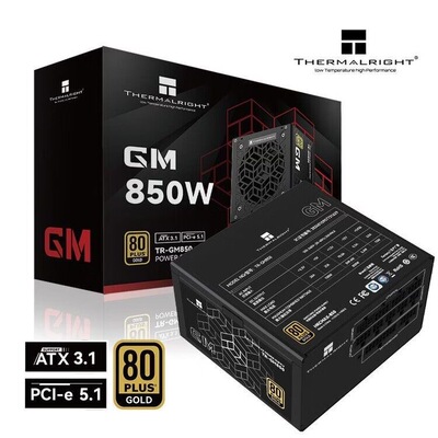 利民TR-GM850金牌全模组台式机电脑电源额定850WATX3.1支持5070Ti