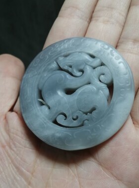 玉阅珠宝男和田玉天然吊坠