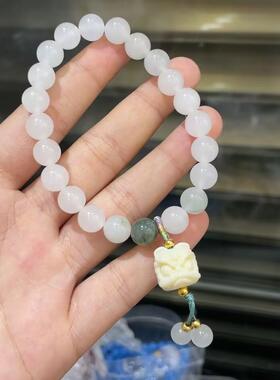 玉阅珠宝男女天山翠国风手链
