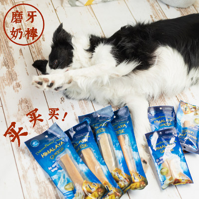 布鲁莱克奶酪棒 YUMMY队长幼犬耐咬起司棒磨牙棒边牧法斗狗狗零食