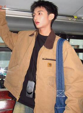 j97帆布外套古着vintage夹克