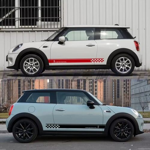适用于宝马Mini迷你Cooper R50 R61 F60 F54汽车车贴拉花车身贴画