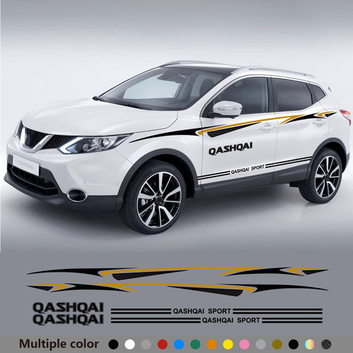 适用于日产Qashqai 逍客J11 J10装饰车身贴纸 经典款汽车车贴拉花