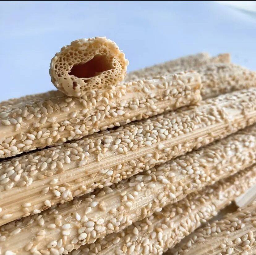 芝麻酥糖山东特产芝麻杆芝麻棍香酥脆糖瓜灶糖350克