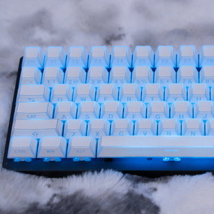 108 侧刻光影键帽个性 透光折影3.0机械键盘帽客制化原厂高度68