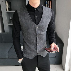B302CS412021秋男长袖假两件衬衫工作服衬衣M-5XL