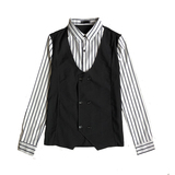 B302CS3252021秋装新款双排扣假两件衬衫夜店工作服M-5XL，男装衬衫，电商B216（原B302）