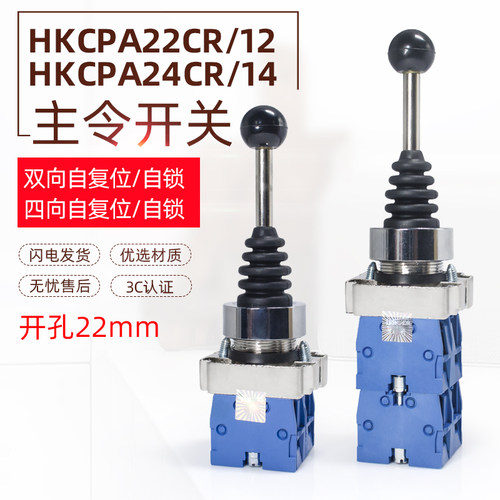 十字摇杆两方向自锁主令开关