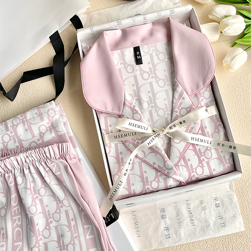 套装春秋薄款大码家居服