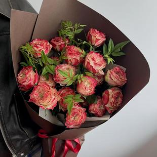 网红苹果杰克玫瑰混搭花束送男友生日花束鲜花速递上海同城花店