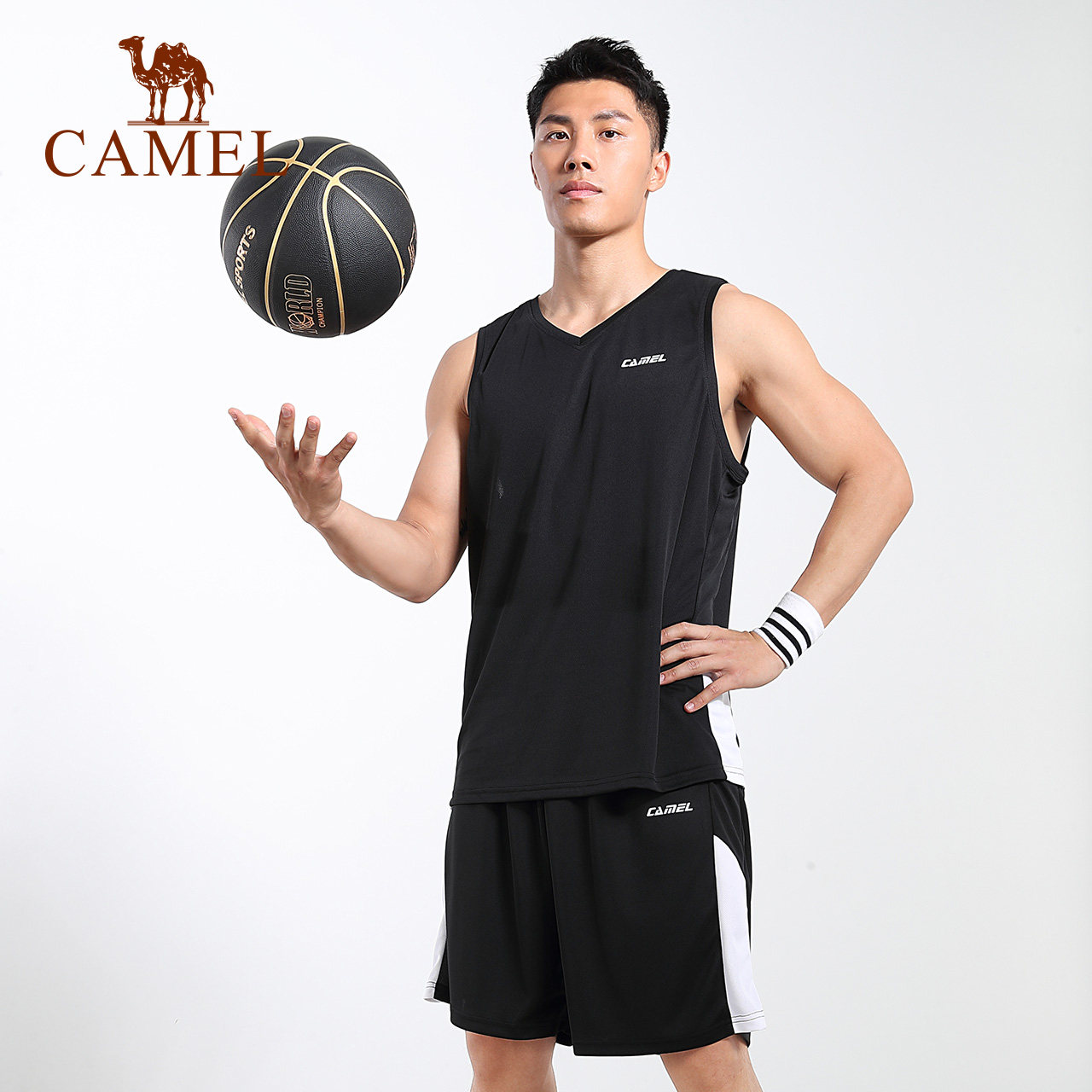 CAMEL BASKETBALL JERSEY TRACKSUIT MENS QUICK DRYING VEST SHORTS RACE TRAINING JERSEY TEAM JERSEY AMERICAN JERSEY