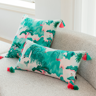 百澜家居抱枕靠垫腰枕PP棉客厅