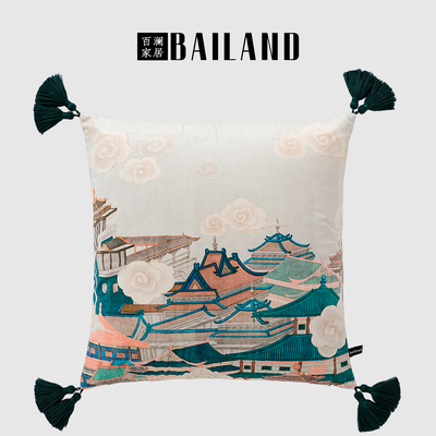 百澜家居抱枕靠垫腰枕PP棉