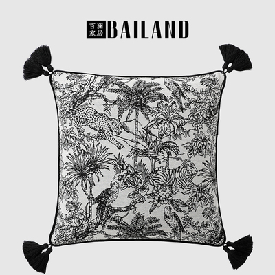 百澜家居抱枕靠垫腰枕PP棉客厅
