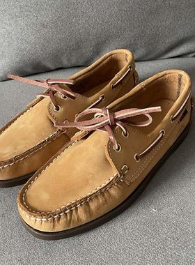 外贸手工牛皮鞋PLDNAKUM SEBAGO帆船鞋休闲皮鞋司机鞋豆豆鞋潮牌