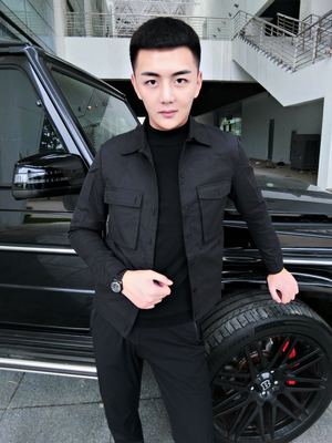 网红秋冬立正夹克外套秋冬