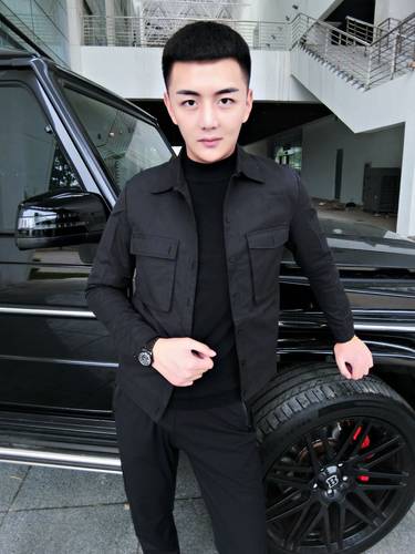 网红秋冬立正夹克外套秋冬