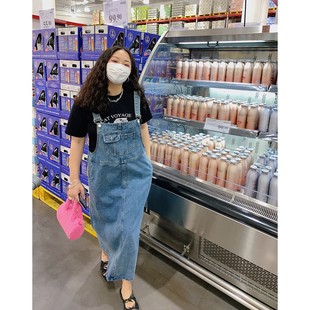 蕾丝镂空衬衫 2025新款 金大支 女上衣 胖mm牛仔背带连衣裙 夏季 大码