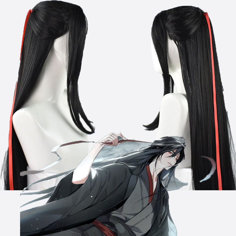 魔道祖师魏无羡cos假发