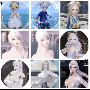 剑灵捏脸5000+人族 天族 灵族 龙族 男 女全种族打包 怀旧服通用