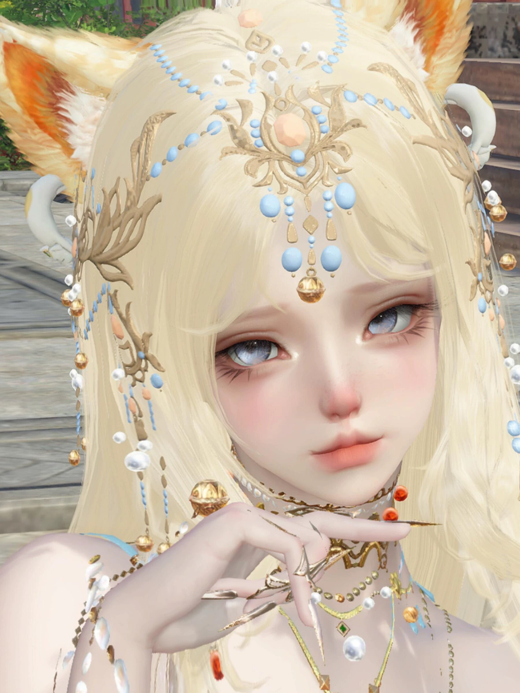 西域猫猫 金吉拉猫猫 泠木香子 逆水寒手游捏脸全职业女通用 原版