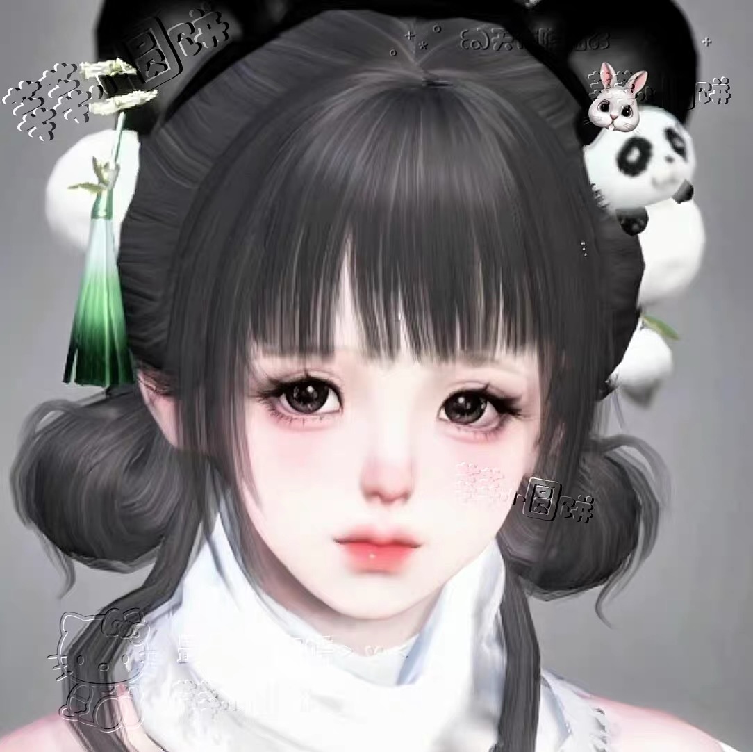 荣荣 莘莘小圆饼 逆水寒手游捏脸女通用