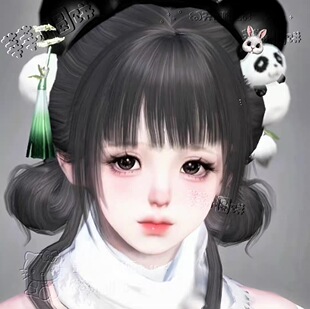 荣荣 逆水寒手游捏脸女通用 莘莘小圆饼