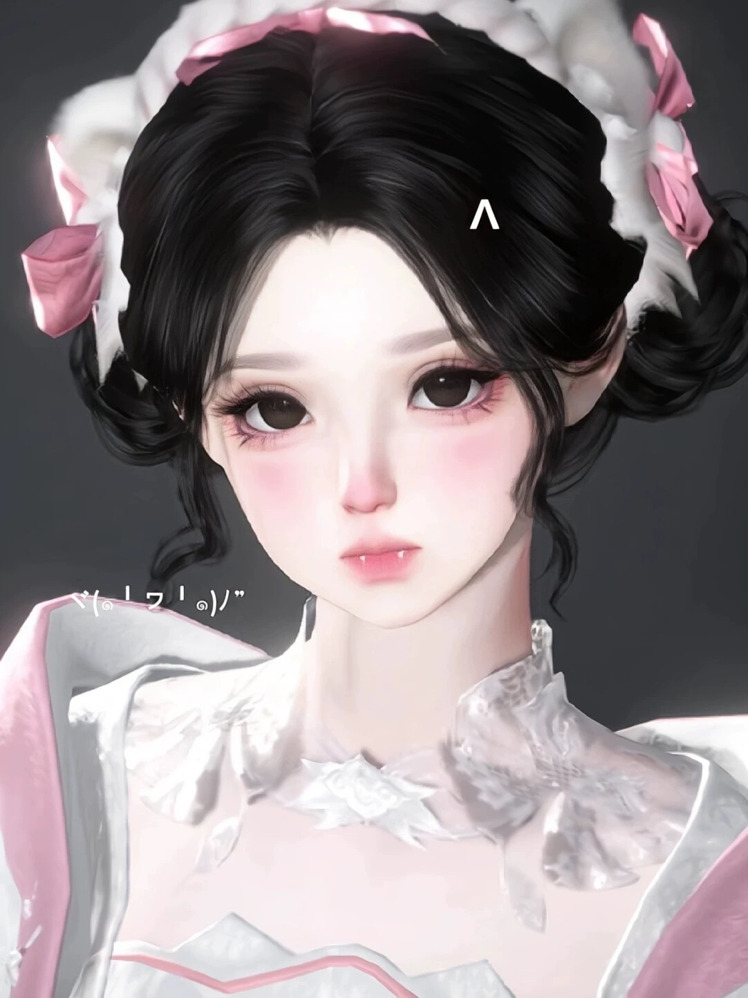 屑屑小猫 未生讲卫生 逆水寒手游捏脸全职业女通用 原版