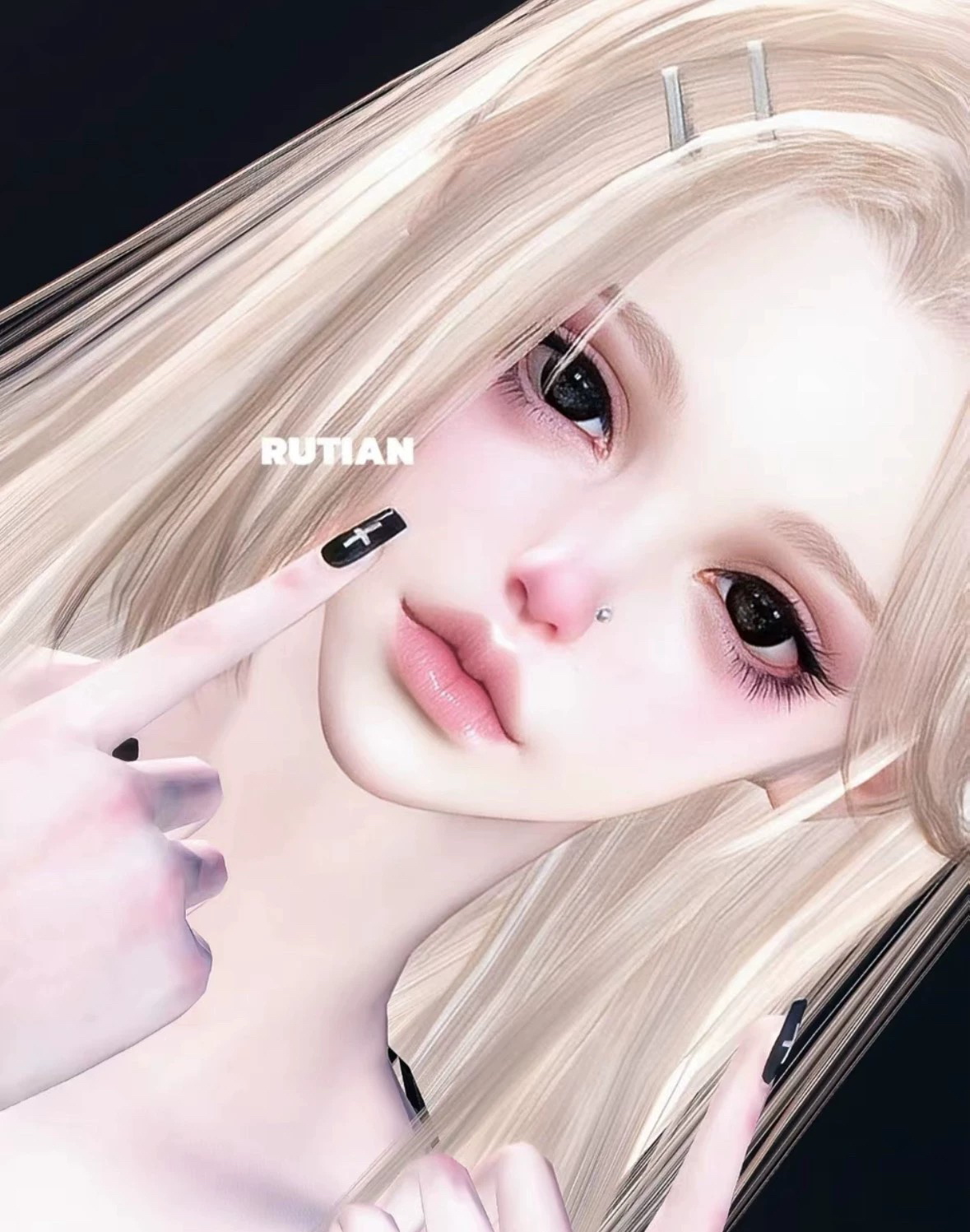 入甜 OOTD 逆水寒手游捏脸女通用 原版