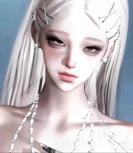 Baby 不会缺席  Villain反派 逆水寒手游捏脸女通用 御姐