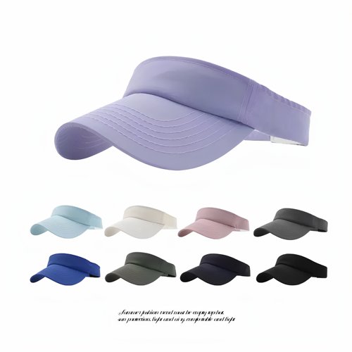 夏季薄款速干空顶帽男女跑步户外运动遮阳防晒帽太阳帽骑行防晒帽