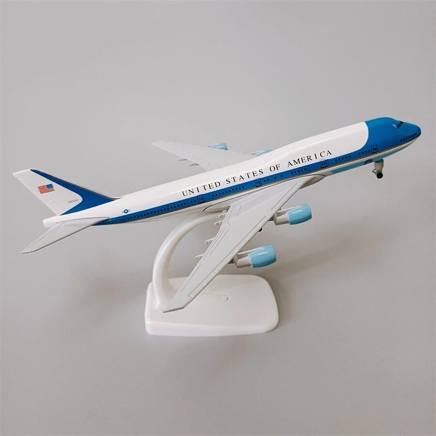 飞机模型空客大型客机树脂静态模型47cm可拼装力控航空模型青年