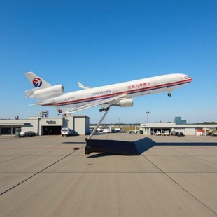 飞机模型国内热销机型47CM中国东方航空麦道MD-11飞机模型经典款