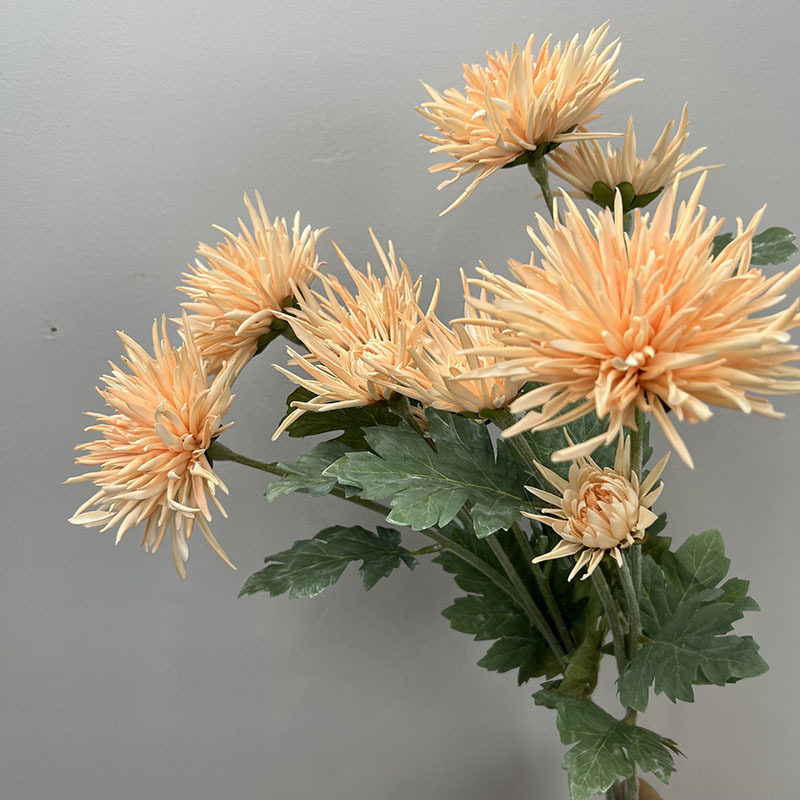 仿真花小清新蟹爪菊家居
