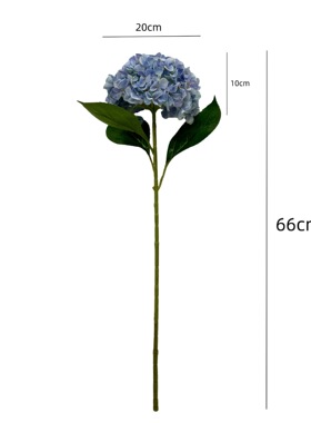高品质单枝碎花仿真绣球