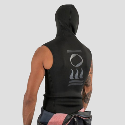 第四元素潜水头套背心连帽3mm